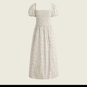 J. CREW smocked floral dress